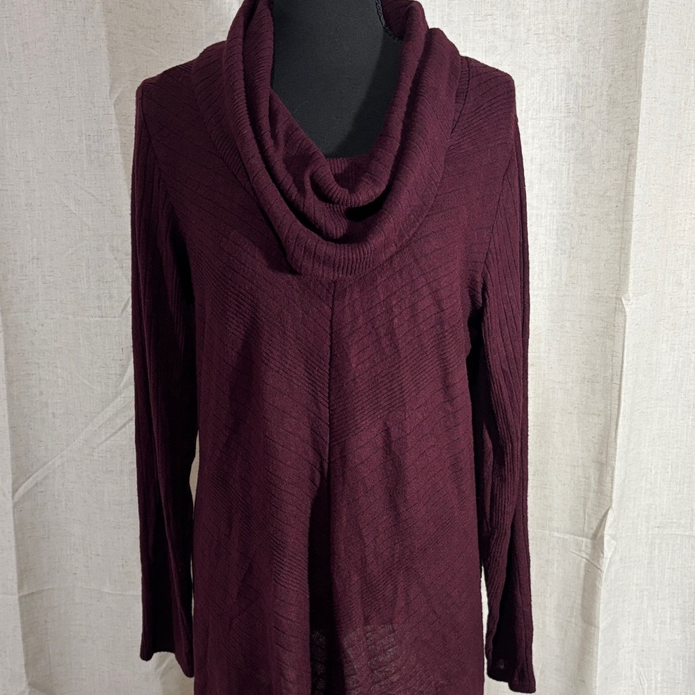 Alyx Women's Cowl Neck Sweater - Plum